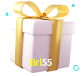 Receba seus bônus de boas-vindas no Brl55